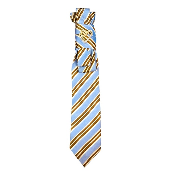 Elegant Striped Necklace NO BROOCH NO NECKLACE - Picture 1 of 1